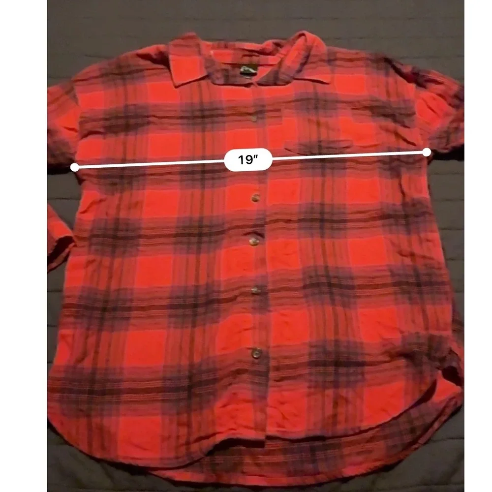 Art Class Red Plaid Flannel Shirt - Kids Long Sleeve Button Down‎ Top